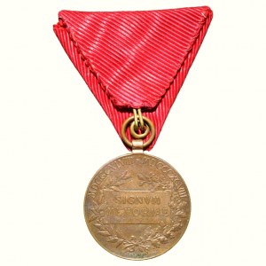 Jubilejní pamětní medaile SIGNVM MEMORIAE 1898 - bronz neznačená VM 1/32 A; civilní stuha