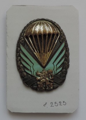 Badge of Czechoslovak paratroopers 1949-51