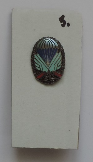 Miniature of the badge of Czechoslovak paratroopers 1949-51