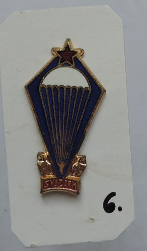 Odznak sportovce parašutismu 1955-58