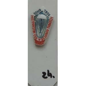 Championship of Czechoslovakia in parachuting Brno 1956