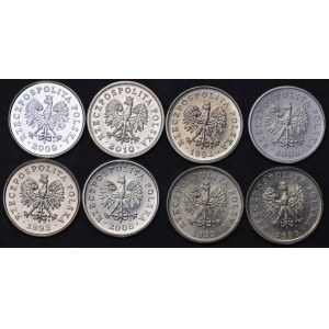 Polen, 1 Zloty - Satz von 8 Stück
