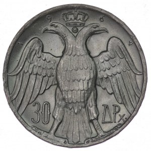 Greece, 30 drachmai 1964