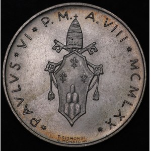 Vatican, 500 lira 1970