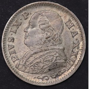Watykan, 10 soldi 1868