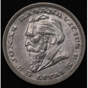 Lithuania, 5 litai 1936