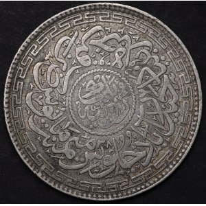 India, Hyderabad 1 rupee 1911