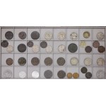 Zestaw monet świat - ok 260 sztuk