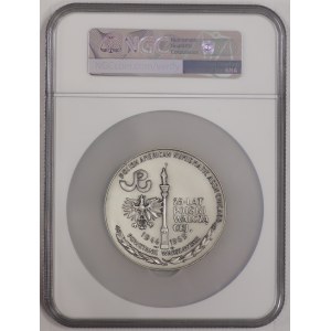 Medal 25 years of Fighting Poland 1944-1969, silver - a rare medal with a high note