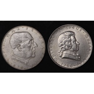 Austria, 2 schilling 1931/1932 - zestaw 2 sztuk