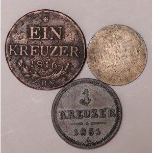 Austria, set of 3 pieces
