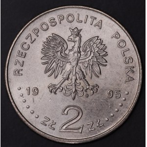 Polska, III RP, 2 złote 1995 Katyń, Miednoje, Charków 1940