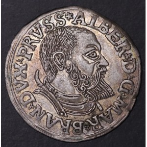 Ducal Prussia, Albrecht Hohenzollern, trojak 1540, Königsberg