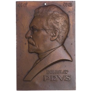 Plakieta, Bolesław Prus, Mennica Państwowa, 1928