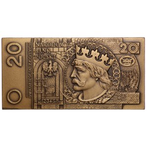 20 zloty badge 1994 - mintage of 500 pieces