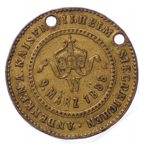 Germany, Posthumous Medal Wilhelm I 1888