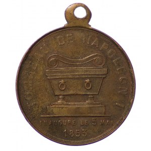 France, Medal 1853 - Tombeau de Napoleon I