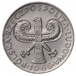 Polska, PRL, 10 złotych 1966, Mała Kolumna Zygmunta, Warszawa.
