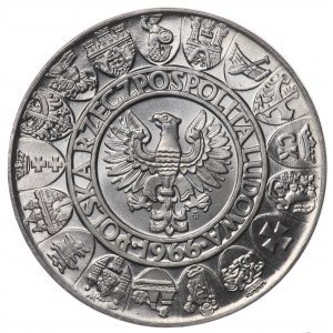 Polska, PRL, 100 złotych Mieszko i Dąbrówka 1966