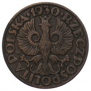 Poľsko, Druhá republika, 5 groszy 1930