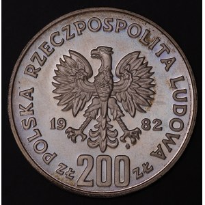 Polska, PRL, 200 złotych 1982, MŚ Hiszpania