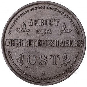 Polska, 3 kopiejki, 1916 A, Berlin - bardzo ładna