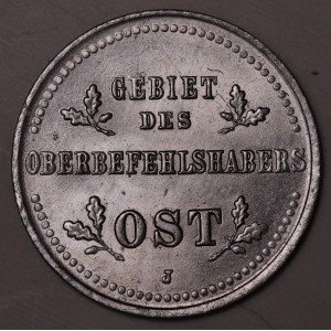 Poland, 1 kopiejka, 1916 J, Hamburg