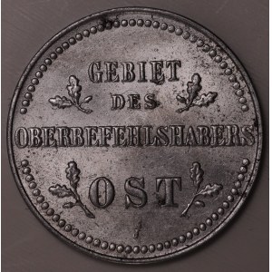 Poland, 2 kopecks, 1916 J, Hamburg