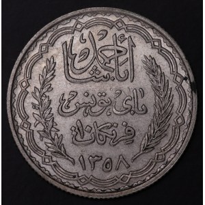 Tunezja, 10 Francs 1939