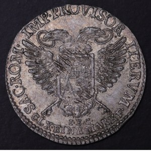 Niemcy, Saksonia, Fryderyk August III, 2 grosze (1/12 talara) 1792 IEC, Drezno