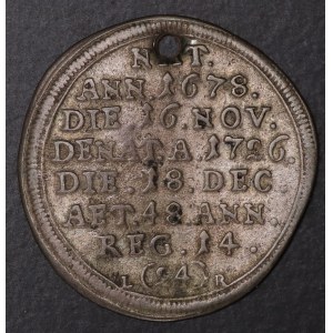 Německo, Brandenburg-Bayreuth, Georg Wilhelm, 1/24 tolaru 1726