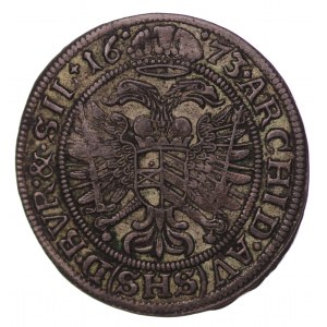 Silesia, Leopold I, 6 krajcars 1673 SHS, Wrocław