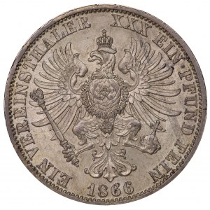 Niemcy, Prusy, talar 1866 A, Berlin