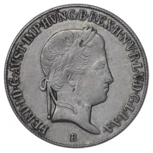 Węgry, Ferdynand I, 20 krajcarów 1843