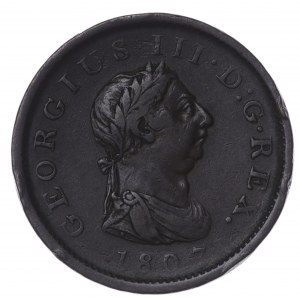 Veľká Británia, 1 pence 1807
