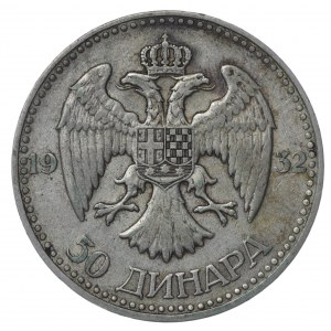 Jugosławia, 50 dinara 1932, Londyn