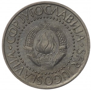 Jugosławia, 10 dinara 1978, PRÓBA - bardzo rzadkie