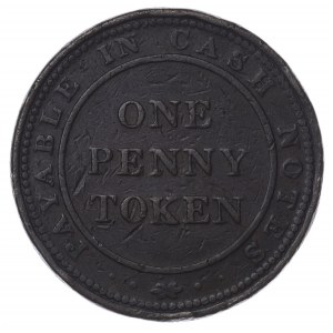 Wielka Brytania, 1 penny 1812, token