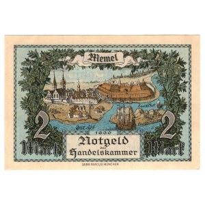 Lithuania, Memel (Klaipeda), 2 marks 1922