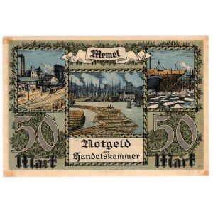 Litva, Memel (Klaipeda), 50 mariek 1922