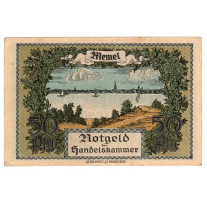 Lithuania, Memel (Klaipeda), 1/2 mark 1922