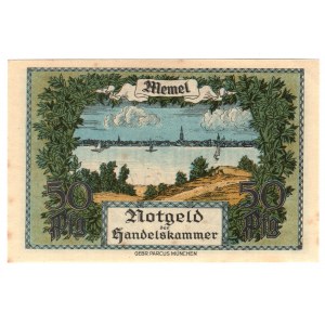 Litwa, Memel (Kłajpeda), 1/2 marki 1922