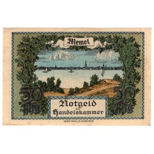 Litwa, Memel (Kłajpeda), 1/2 marki 1922