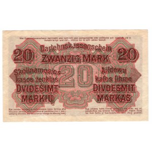 Kaunas, 20 marks 1918, series A