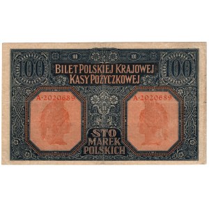 Poland, 100 Polish marks 1916, Gen.