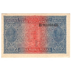 Poland, 1 Polish mark 1916, series B, General