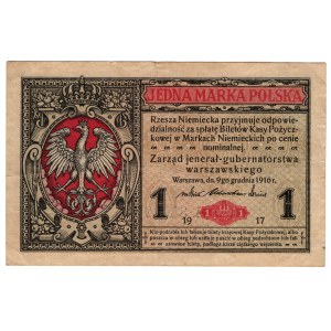 Poland, 1 Polish mark 1916, series A, jeneral