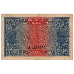 Poland, 1 Polish mark 1916, series A, jeneral
