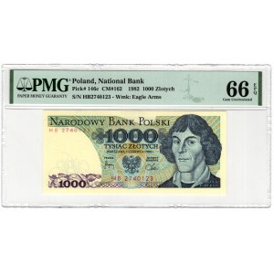 Polen, PRL, 1 000 Zloty 1982, Serie HB