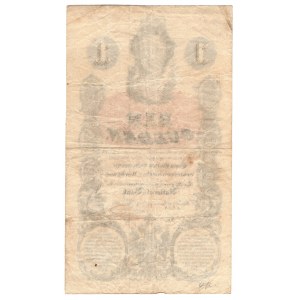 Austria, 1 guilder 1858